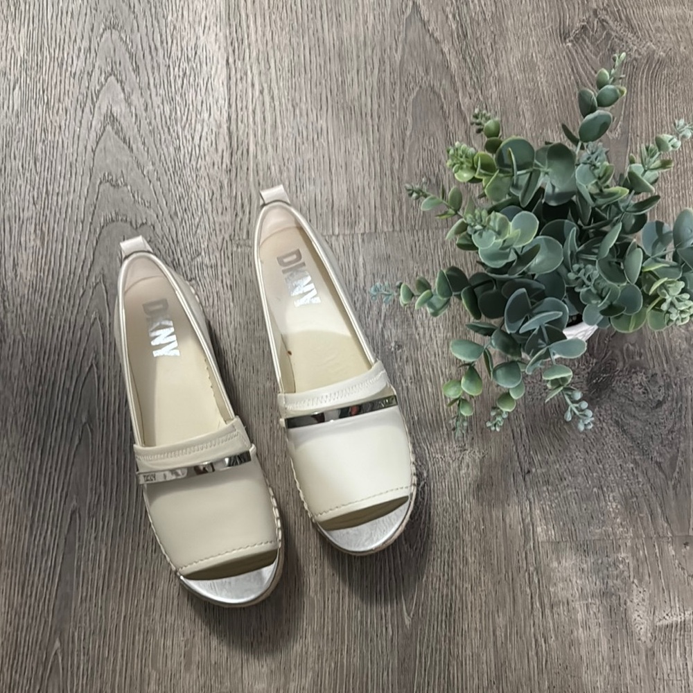DKNY Cream Women's Shoes